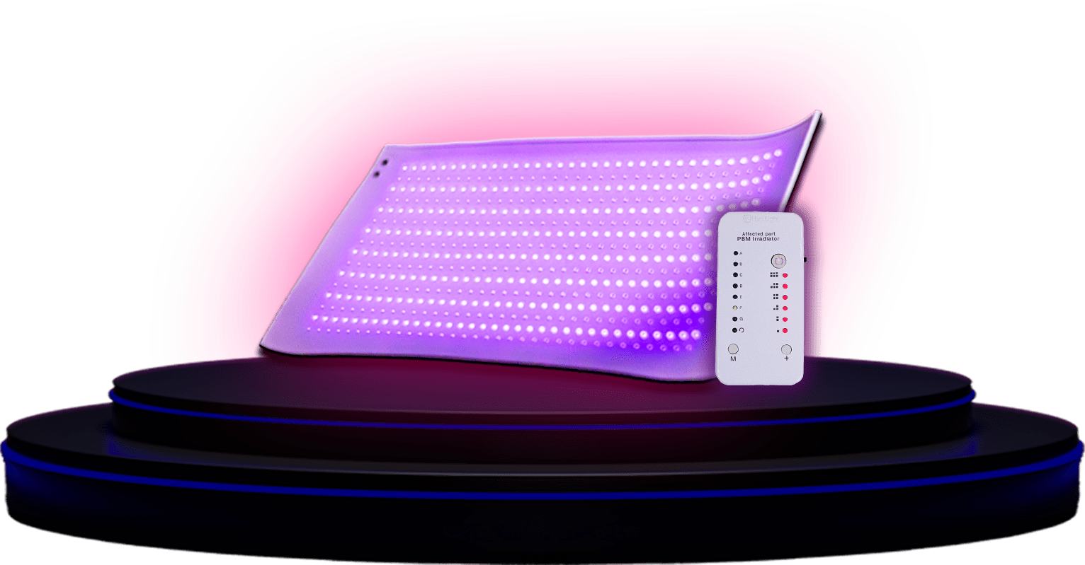 Abdomen PBM Irradiator - Red Light Therapy Mat | Hue Light USA